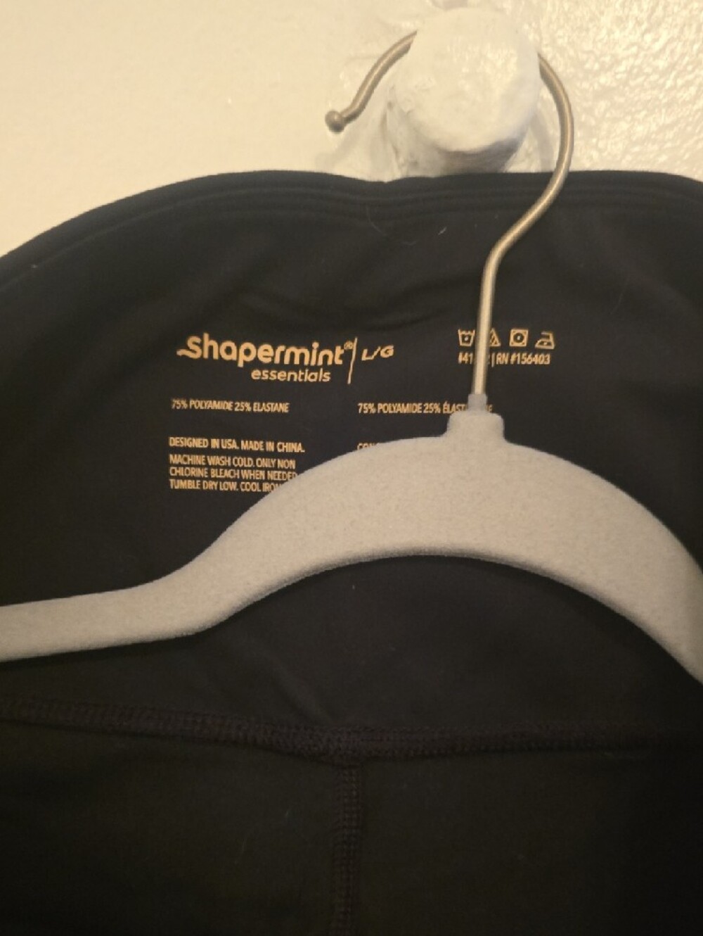 Shapermint Black Large High-Waist Leggings - Picture 4 of 5